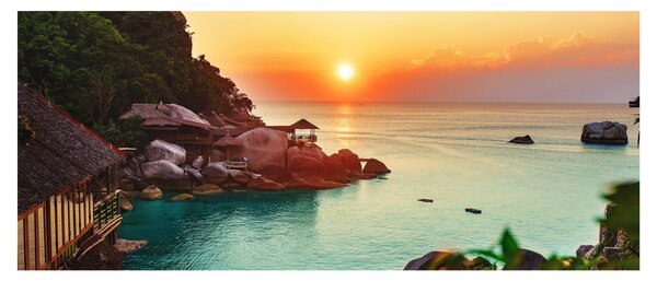 Slika prekrasne plaže (120x50 cm)