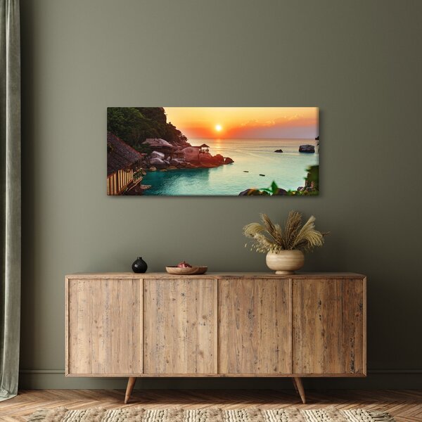 Slika prekrasne plaže (120x50 cm)