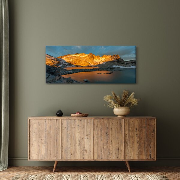 Slika visokogorskog krajolika (120x50 cm)