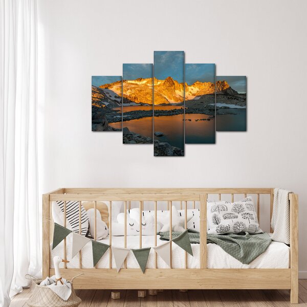 Slika visokogorskog krajolika (150x105 cm)