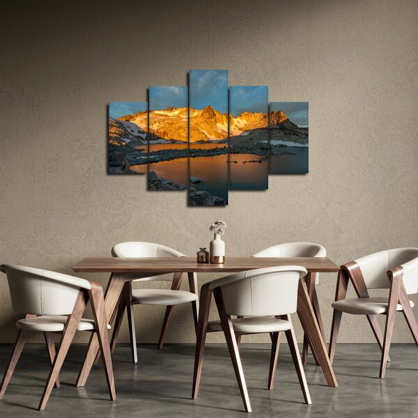 Slika visokogorskog krajolika (150x105 cm)