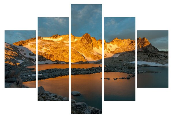 Slika visokogorskog krajolika (150x105 cm)