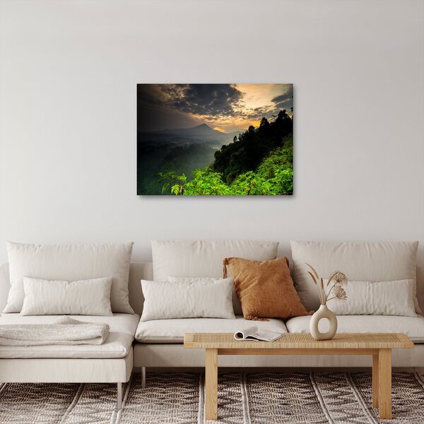 Slika - zeleni planinski krajolik (70x50 cm)