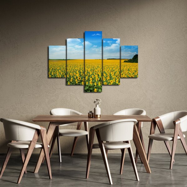 Slika - polje suncokreta (150x105 cm)