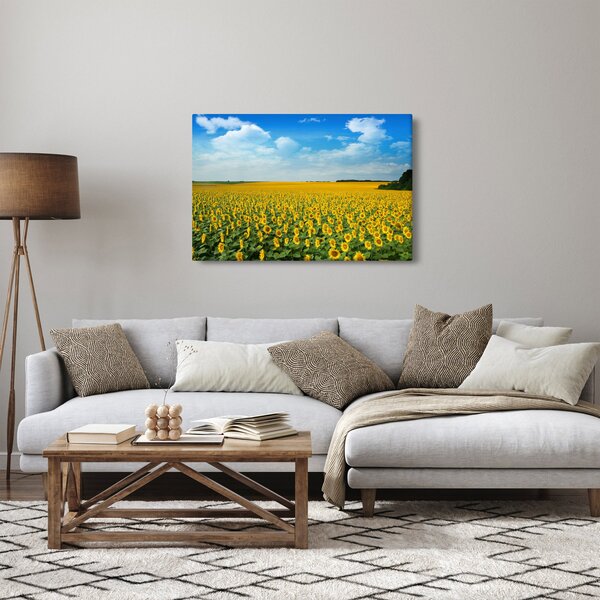 Slika - polje suncokreta (90x60 cm)