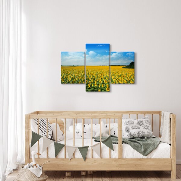 Slika - polje suncokreta (90x60 cm)