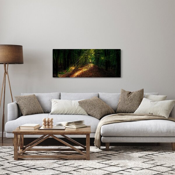 Slika šumskog puta (120x50 cm)