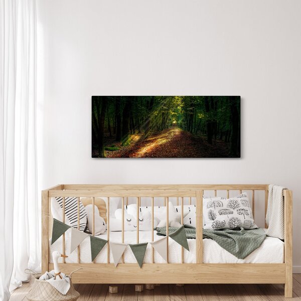 Slika šumskog puta (120x50 cm)