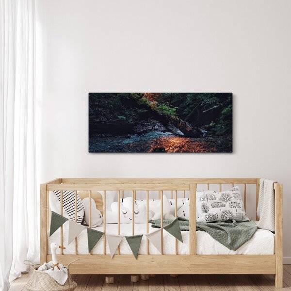 Slika planinskog potoka (120x50 cm)