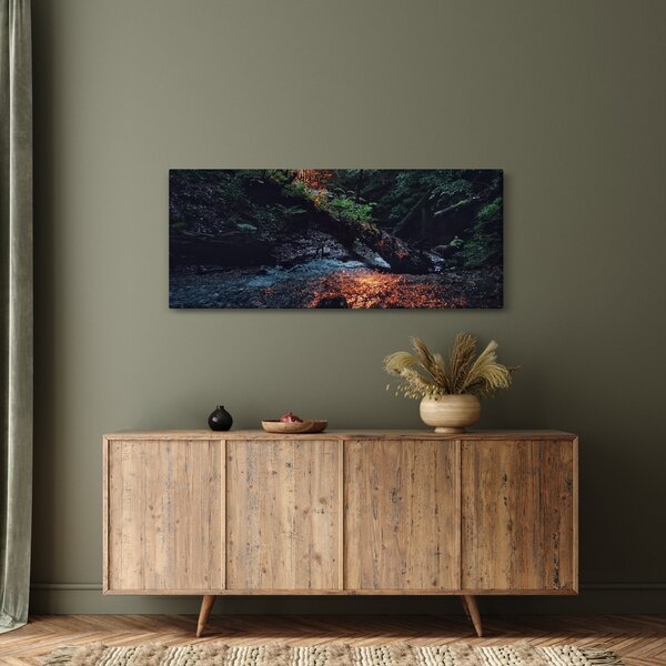 Slika planinskog potoka (120x50 cm)