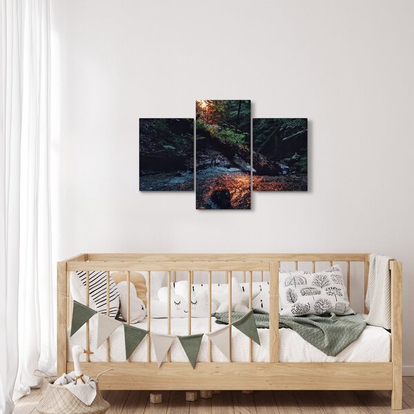 Slika planinskog potoka (90x60 cm)