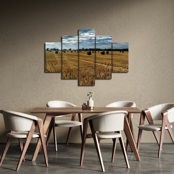 Slika ubranog polja žitarica (150x105 cm)