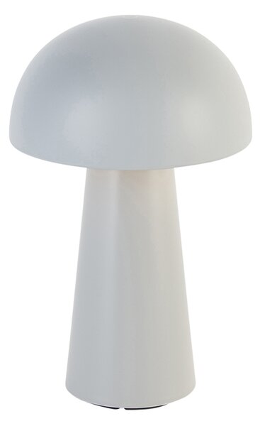 Stolna lampa siva uklj. LED punjivu i 3-stupanjski regulator osjetljiv na dodir IP44 - Daniel