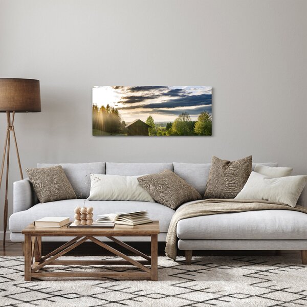 Slika šumske kolibe (120x50 cm)