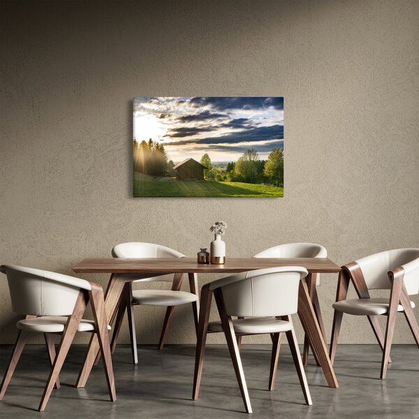 Slika šumske kolibe (90x60 cm)