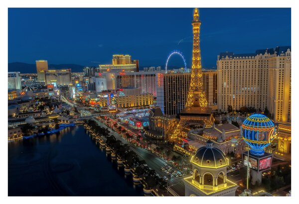 Slika - Las Vegas (90x60 cm)