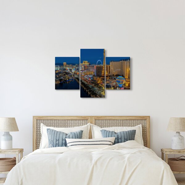 Slika noćni Las Vegas (90x60 cm)