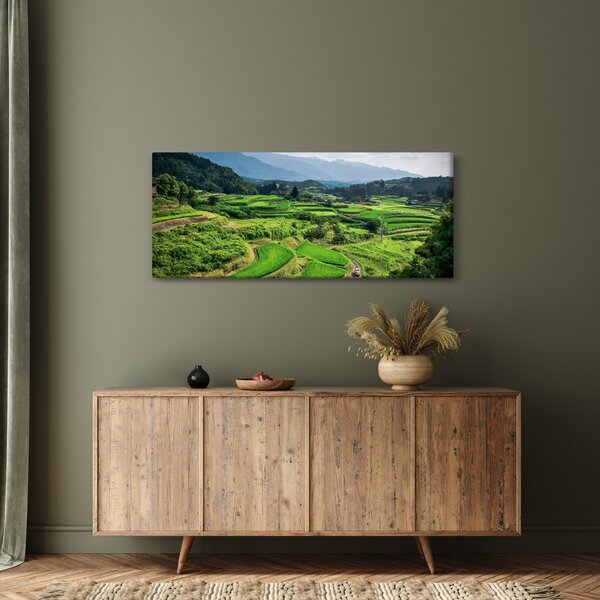 Slika rižinih polja (120x50 cm)