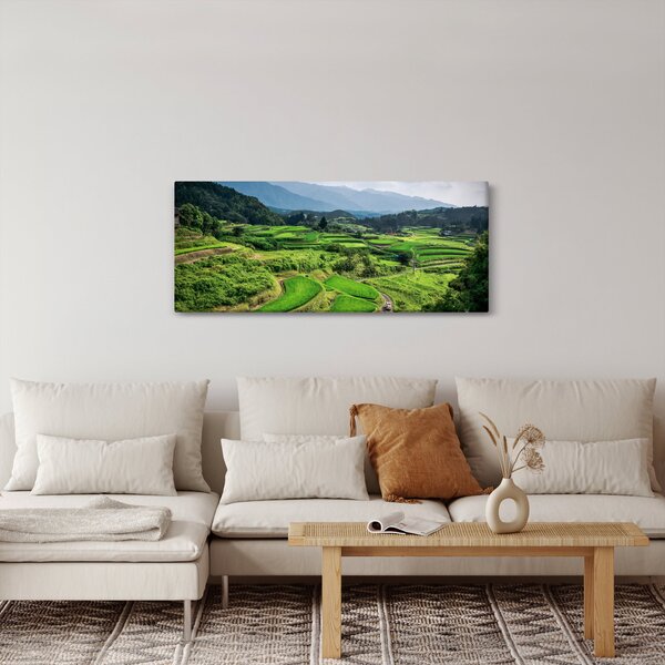 Slika rižinih polja (120x50 cm)