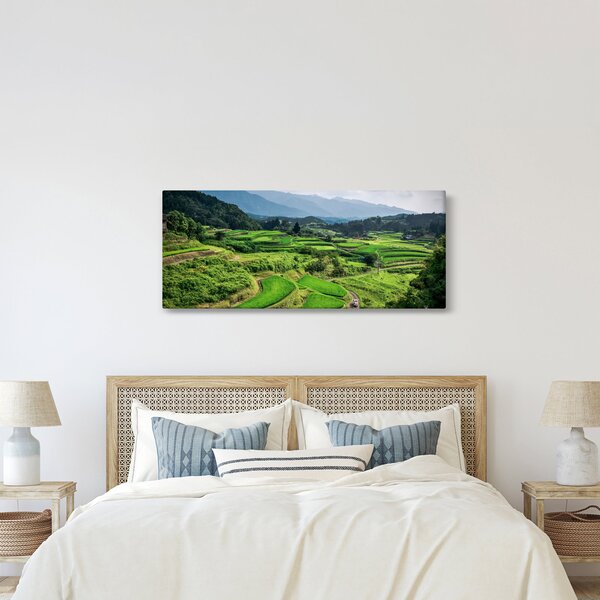 Slika rižinih polja (120x50 cm)