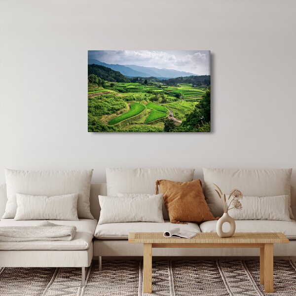 Slika rižinih polja (90x60 cm)