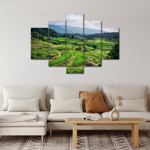 Slika rižinih polja (150x105 cm)