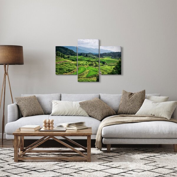 Slika rižinih polja (90x60 cm)