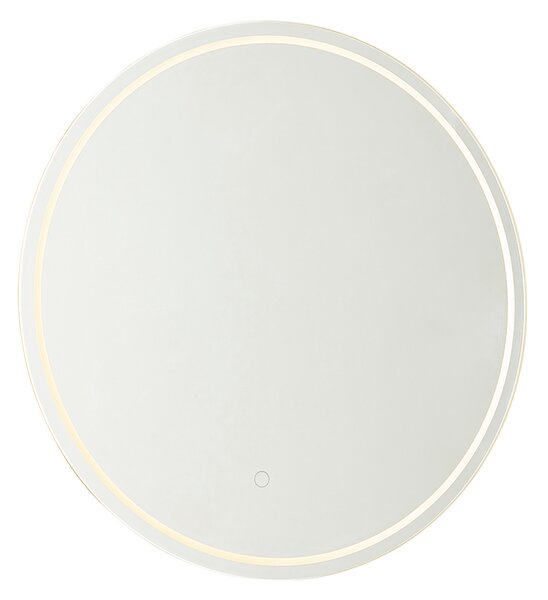 Moderno kupaonsko ogledalo 60 cm uklj. LED i prigušivač na dodir - Sebas