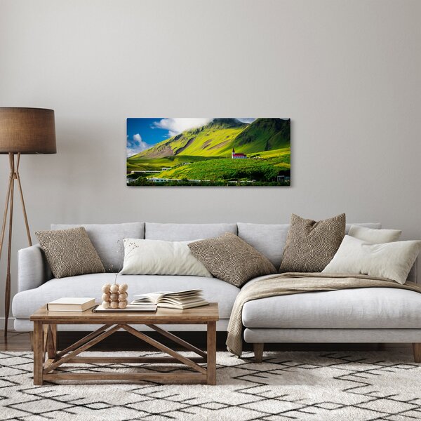 Slika planinskog krajolika (120x50 cm)