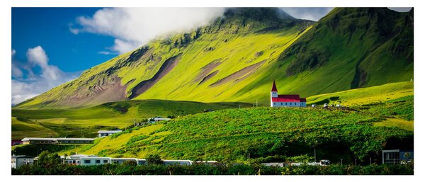 Slika planinskog krajolika (120x50 cm)