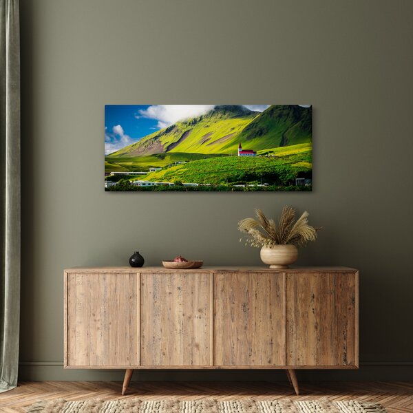 Slika planinskog krajolika (120x50 cm)