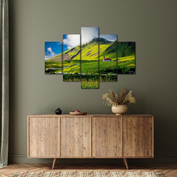 Slika planinskog krajolika (150x105 cm)