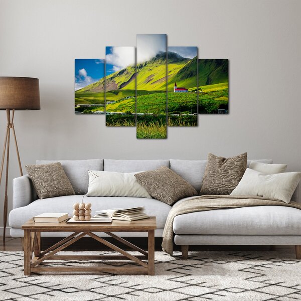 Slika planinskog krajolika (150x105 cm)