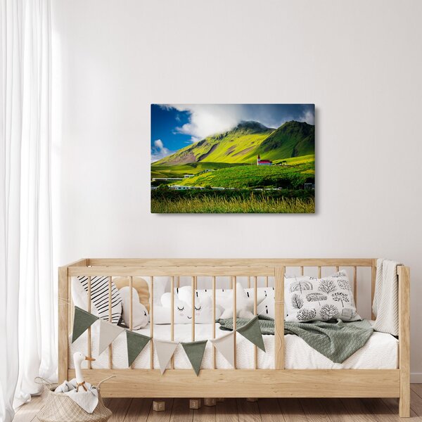 Slika planinskog krajolika (90x60 cm)