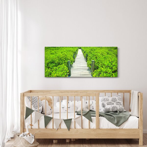 Slika - drvena staza (120x50 cm)