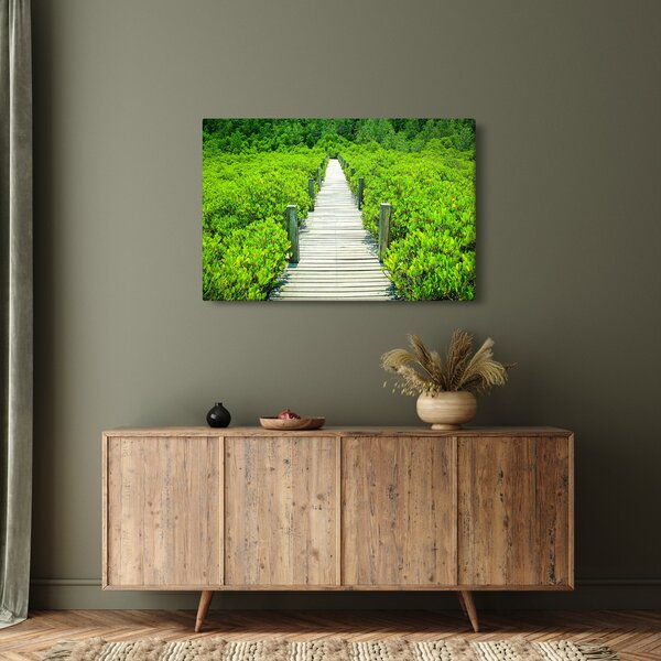 Slika - drvena staza (90x60 cm)