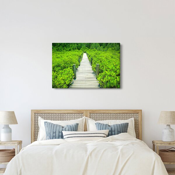 Slika - drvena staza (90x60 cm)