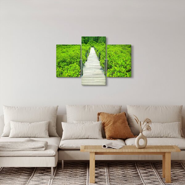 Slika - drvena staza (90x60 cm)