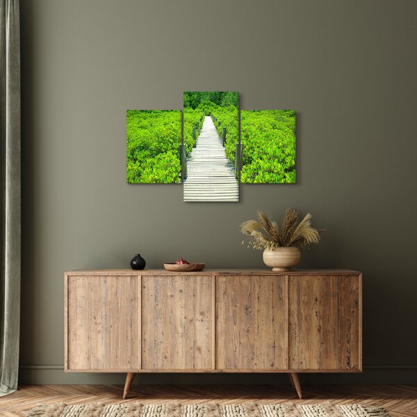 Slika - drvena staza (90x60 cm)