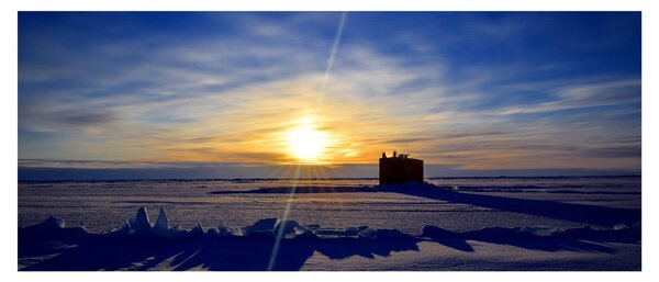 Slika - polarni krajolik (120x50 cm)