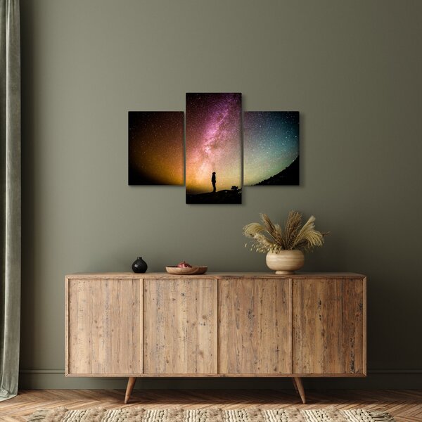 Slika - nebo puno zvijezda (90x60 cm)