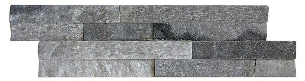 Pločice od ukrasnog kamena Nature (10 x 40 cm, Bijela/siva, Izgled prirodnog kamena)