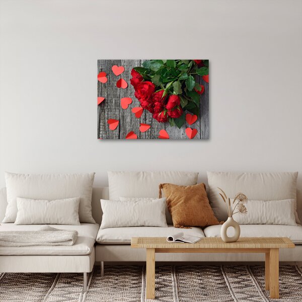 Slika - buket ruža (70x50 cm)