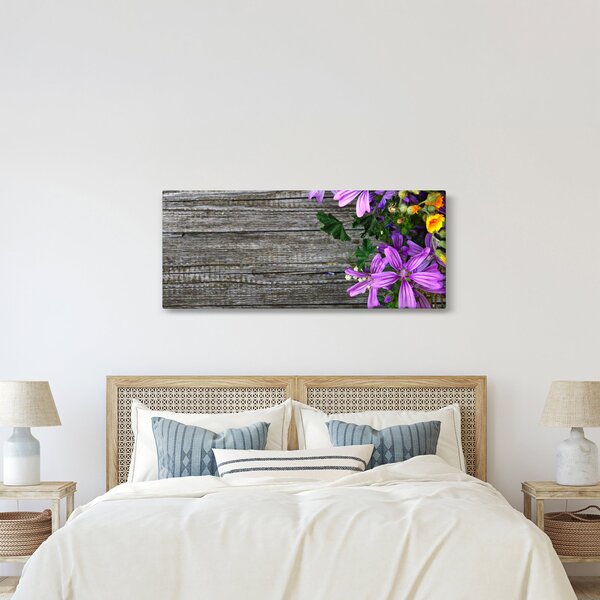 Slika - livadsko cvijeće (120x50 cm)