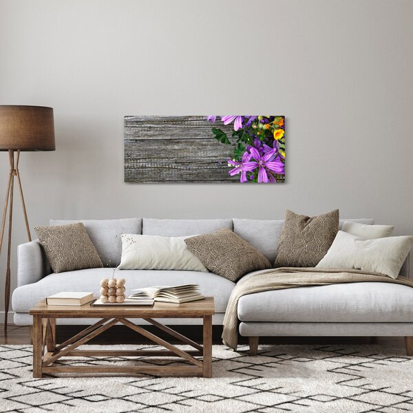 Slika - livadsko cvijeće (120x50 cm)