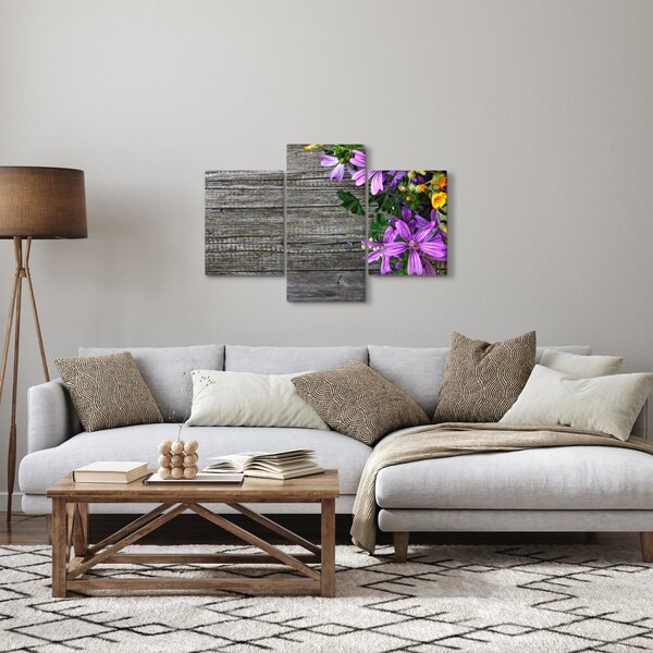 Slika - livadsko cvijeće (90x60 cm)