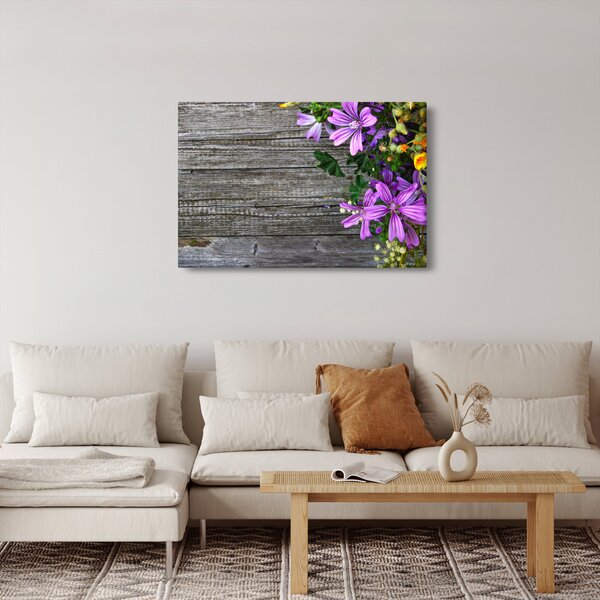 Slika - livadsko cvijeće (90x60 cm)