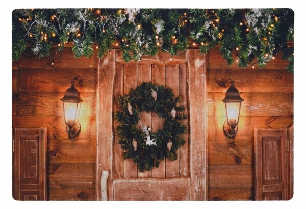Božićna otirač RUSTIC WELCOME 38x58 cm - više varijanti Varijanta: Klizaljke