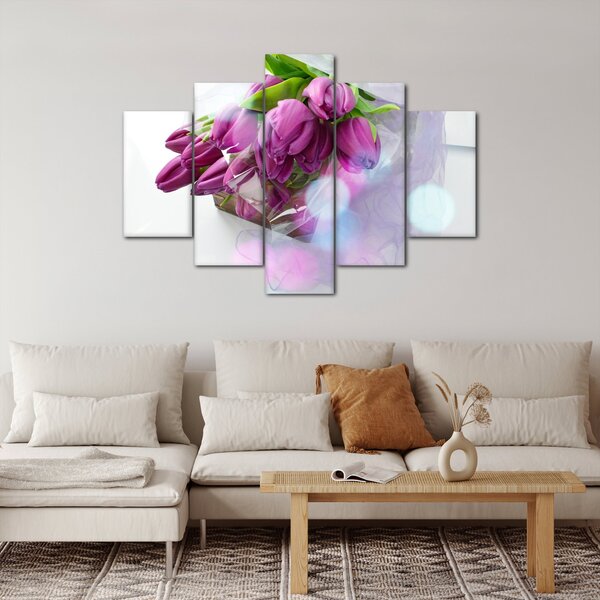 Slika - buket tulipana (150x105 cm)