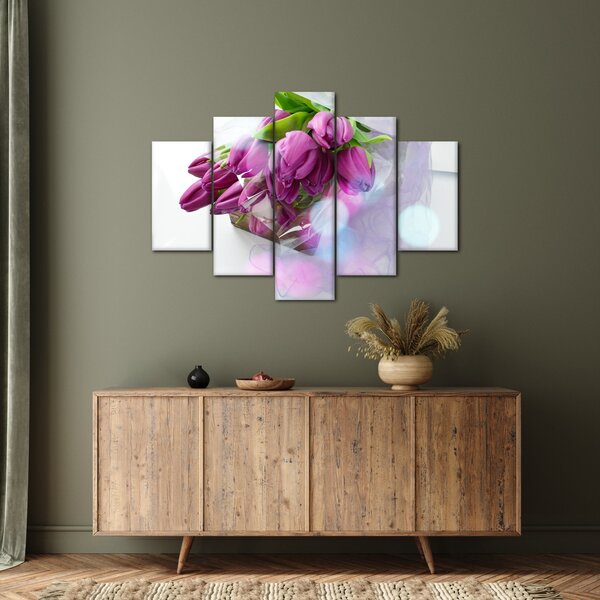 Slika - buket tulipana (150x105 cm)
